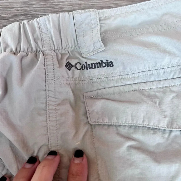 Columbia Men's Tan Omni-Shade Sun‎ Protection Cargo Shorts Size 34L 10L - Picture 11 of 11